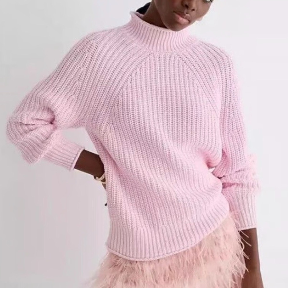 J. Crew Relaxed Rollneck Sweater